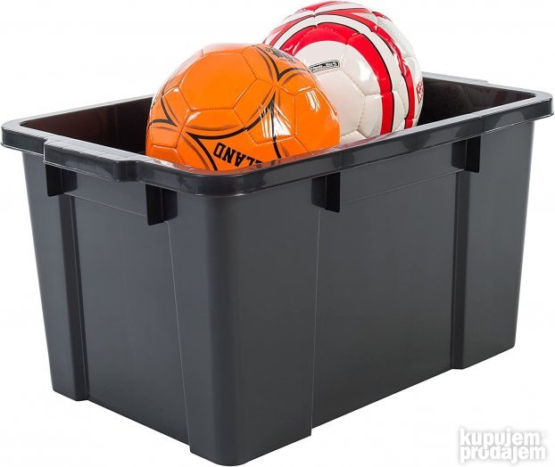 Plasticna Kutija sa Poklopcem 50L - Iris #29