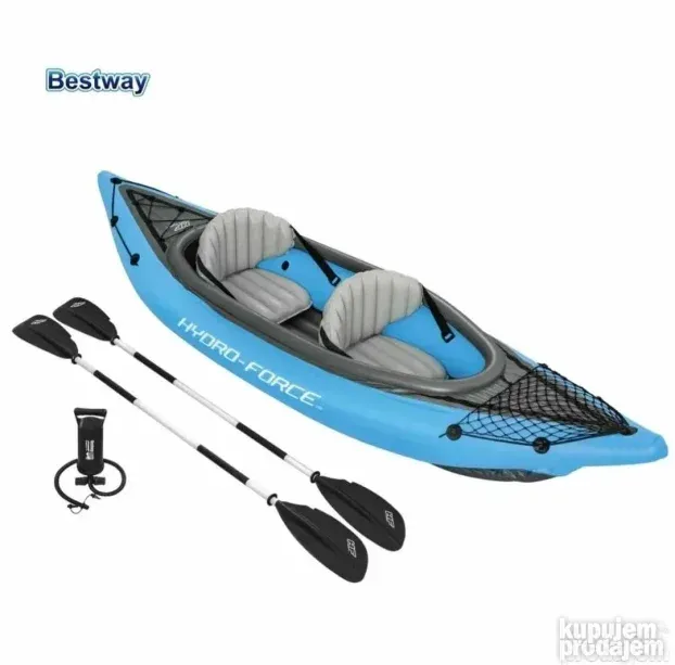 Bestway Hidro-Force Kajak - Cove Champion set kajaka za dve