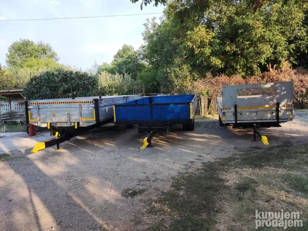 Prodajem traktorske prikolice raznih dimenzija