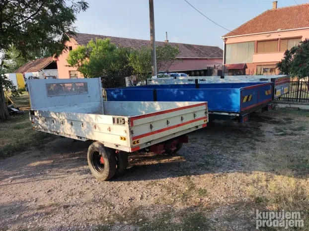 Prodajem traktorske prikolice raznih dimenzija