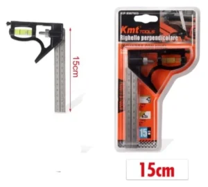 Kombinovani lenjir uglomer sa libelom 15cm