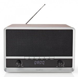 RDFM5200BN Prenosni retro radio prijemnik 12W, FM, AUX, Blue