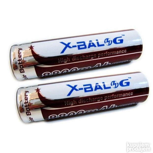 X balog baterija