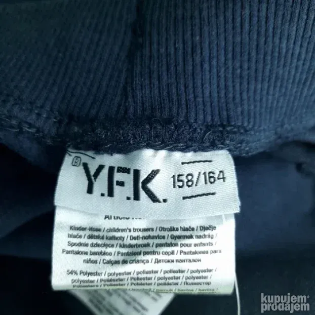 Trenerka Y.F.K, vel. 158/164-13/14 g, NOVO
