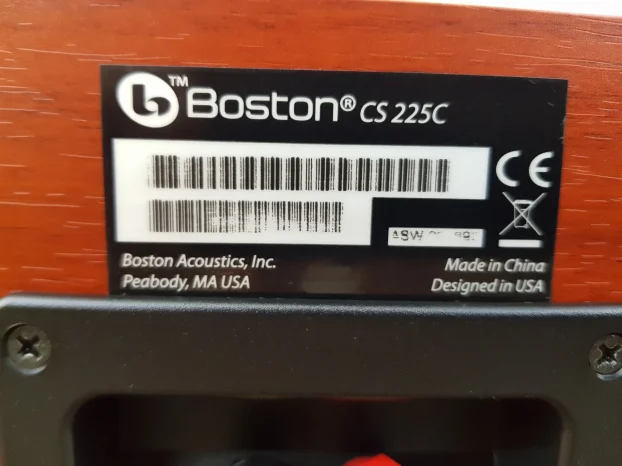 Boston Acoustics CS 225C