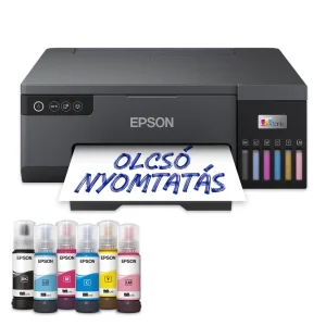 EPSON EcoTank L8050 photo printer with ink for 1500 photos W