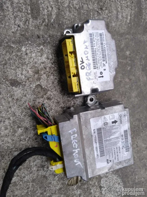 Fiat freemont centralni air bag