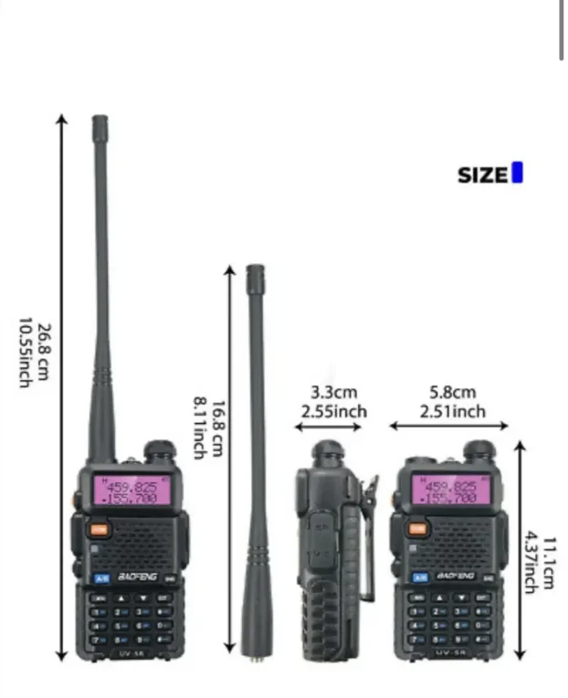 Radio Stanica BAOFENG UV5R PLUS