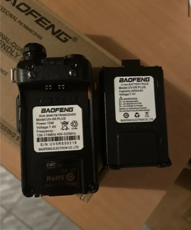 Radio Stanica BAOFENG UV5R PLUS