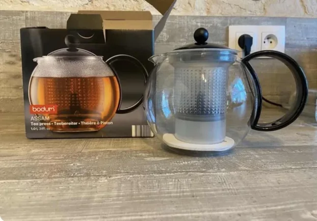Bodum Assam čajnik 1l, čajnik sa presom