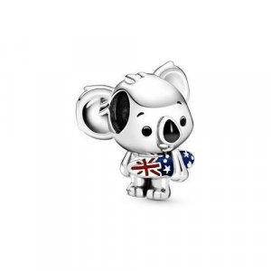 PANDORA privezak Surfing Koala srebro ale s925 799031C01