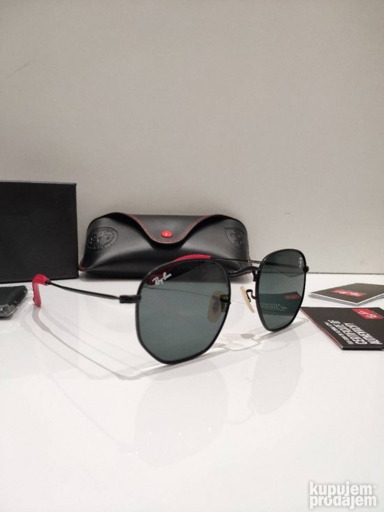 ray ban ferrari hexagonal