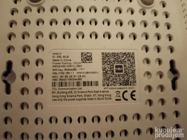 Alcatel HH-41V 4G LTE internet ruter