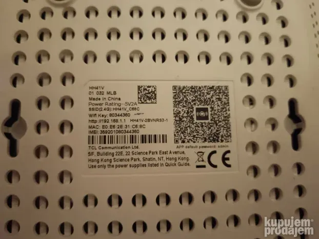 Alcatel HH-41V 4G LTE internet ruter