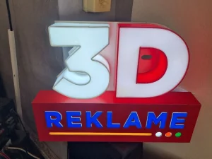 Svetleća reklama 3D