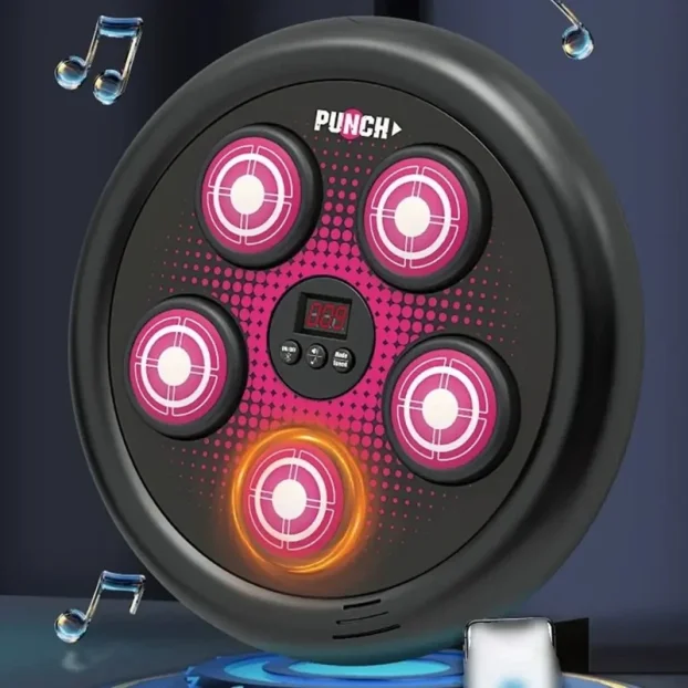 MUZIČKA LED BOKS TABLA Interaktivna mašina + rukavice
