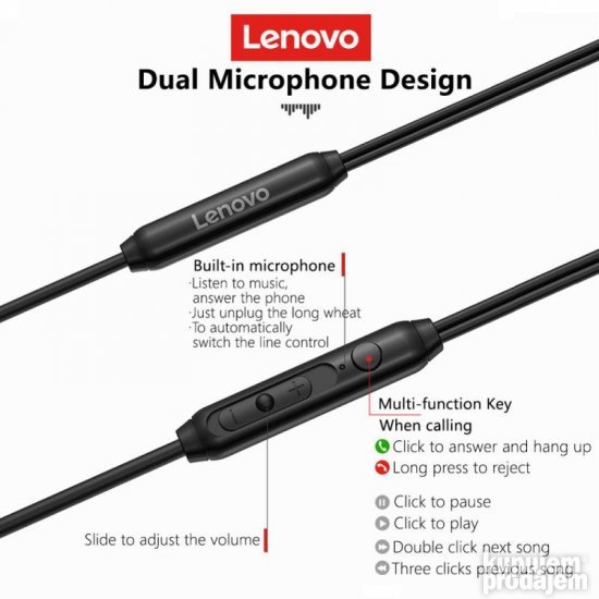 Slusalice H102-1 LENOVO