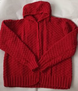Ženski džemper 100% vuna ručni rad XL