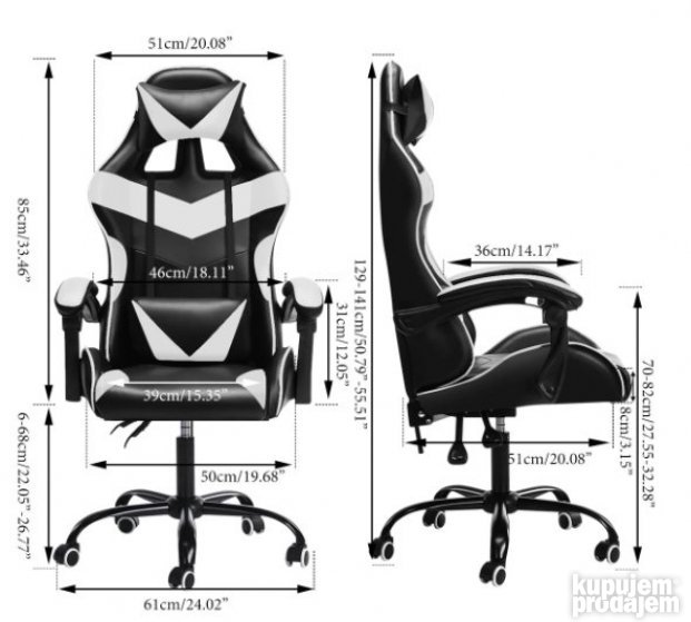 Space Gaming Stolica BELA (Besplatna postarina)