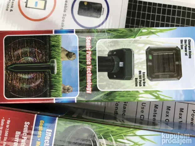 Solar rasterivac glodara, zmija, krtica