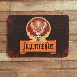 Jegermaister tablica 20x15cm lim