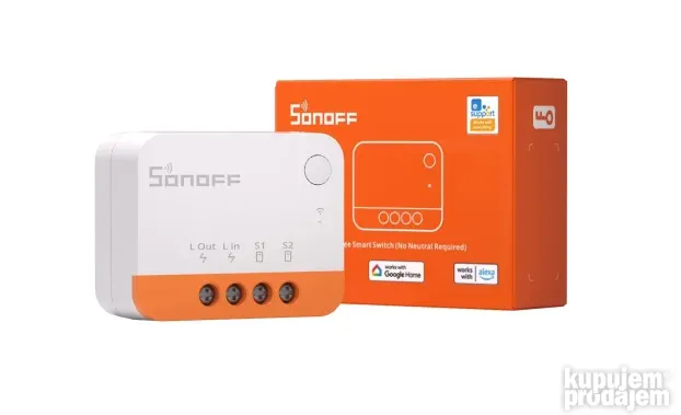 SONOFF ZBMINIL2 Zigbee prekidač za ugradnju u doznu