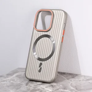 Maska Magsafe Stripe za iPhone 14 Pro 6.1 siva