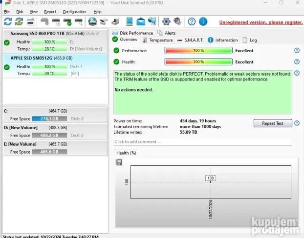 Apple Macbook Pro 512GB Ssd 655-1859F