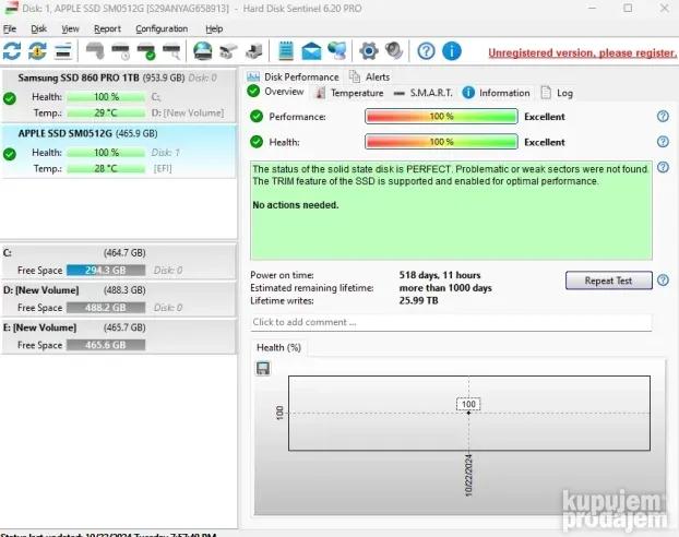 Apple Macbook Pro 512GB Ssd 655-1859F