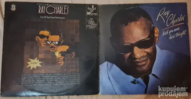 Ray Charles LP PLOČE dupli album 36 pesama + još 1 LP