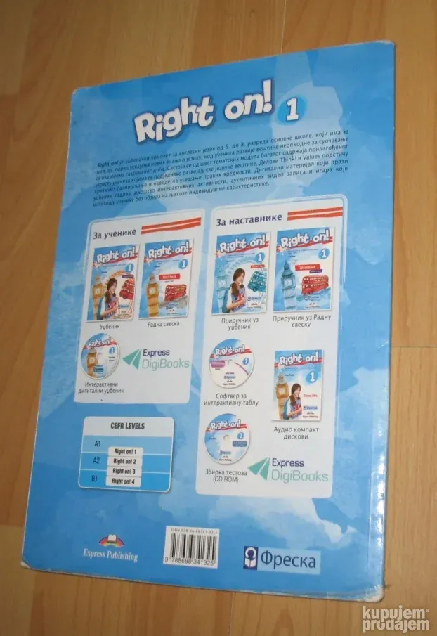 5. RIGHT ON 1 RADNA sveska 5 razred FRESKA