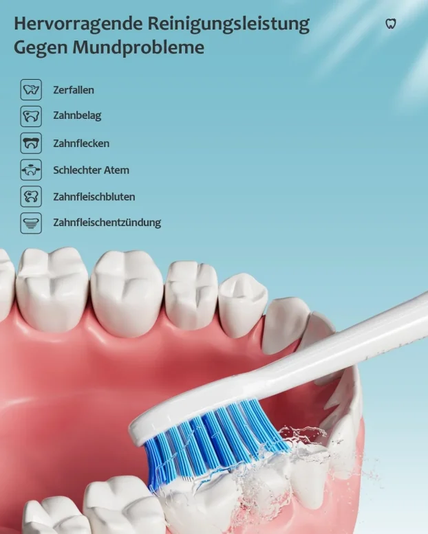 Lachen električna četkica za zube sa 6 nastavaka / glava