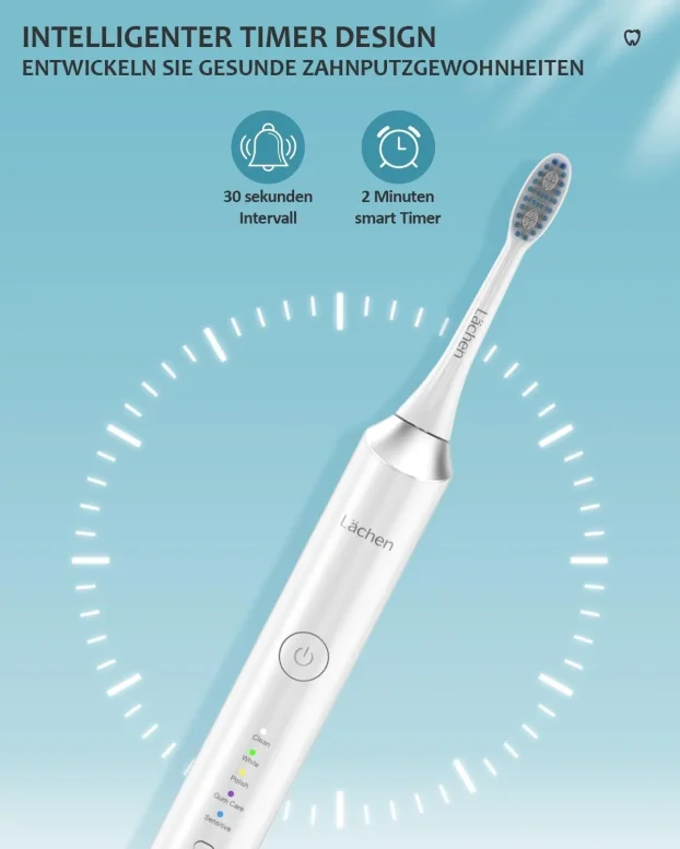 Lachen električna četkica za zube sa 6 nastavaka / glava