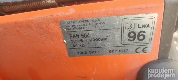 kosacica dvorisna benzinska  power pan504