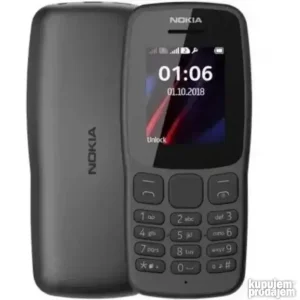NOVO Nokia 106 Dual SIM 1.8" Black TA-1114 DS Crypto PayPal