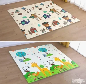 Dvostrana podloga za igru 180x200 VISE DEZENA Novo u kutiji