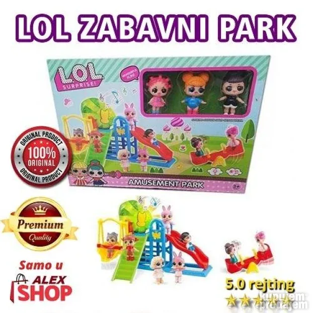 LOL zabavni park -najbolja igračka za devojčice!