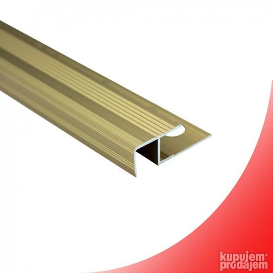 Aluminjumska lajsna (profil) za stepenište PFA-10
