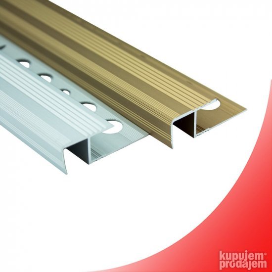 Aluminjumska lajsna (profil) za stepenište PFA-10