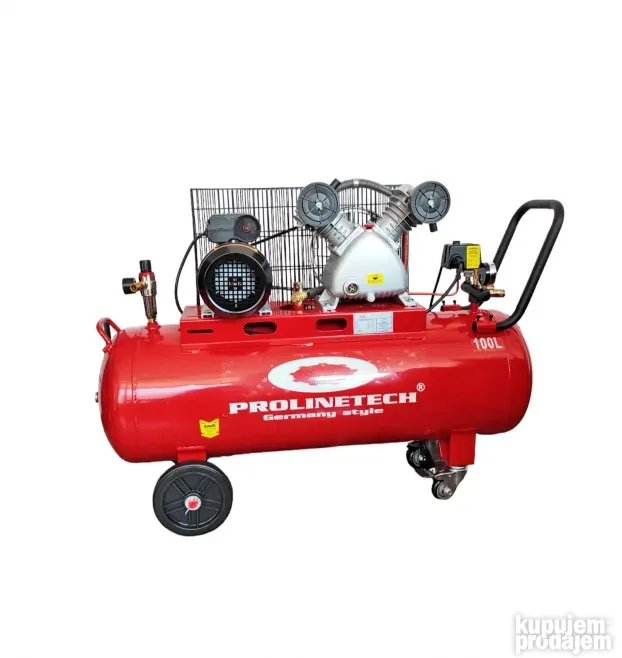 Dvoklipni kompresor 100 L ProLineTech PLT/AC-100L