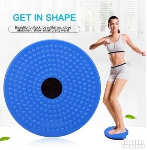 Rotirajući disk za vežbanje - trening - mrsavljenje