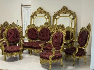 Stilska garnitura trosed + dve fotelje