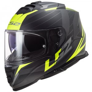 LS2 Kaciga STORM FF800 Full Face NERVE Crno Zuta
