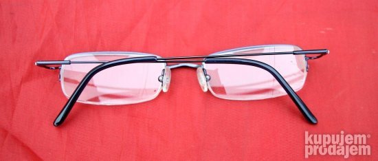 Alain Afflelou dioptrijski semi ram ORIGINAL, izuzetan