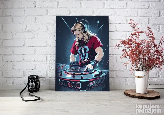 DJ Thor - Music - Retro tabla - Razne dimenzije