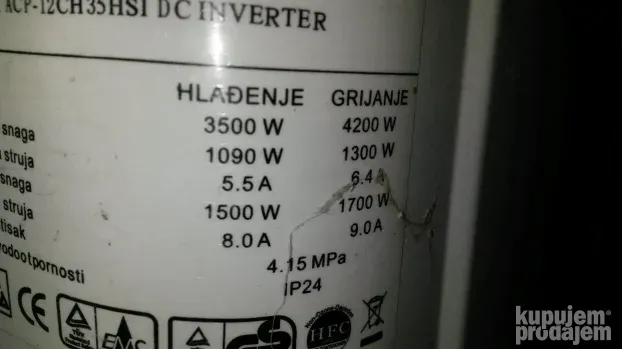 Inverter  klima  MIDEA