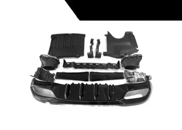 Mercedes C W206 ZADNJI DIFUZOR 2021+