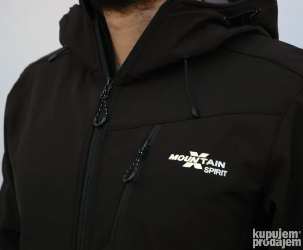 Softshell jakna MS 1720 crni BESPLATNA POSTARINA