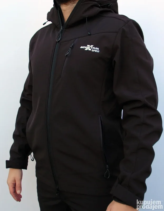 Softshell jakna MS 1720 crni BESPLATNA POSTARINA