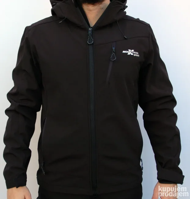 Softshell jakna MS 1720 crni BESPLATNA POSTARINA